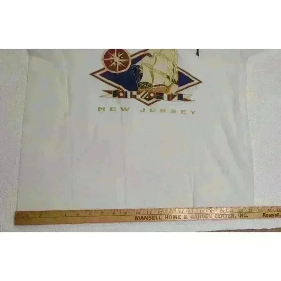 Vintage 90s Atlantic City New Jersey T-Shirt XL Screen Stars single stitch USA - Picture 4 of 10